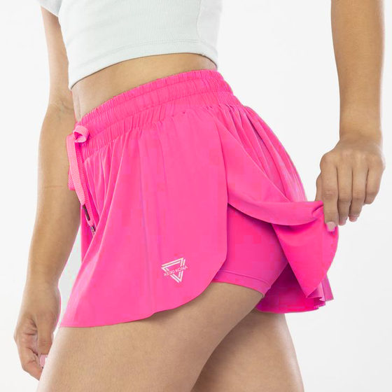 Butterfly Shorts, 2-in-1 Flowy Fitness Shorts, tiktok Shorts, Flowy Shorts  for Women